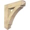 Ekena Millwork Thorton Arts & Crafts Rough Sawn Bracket, Douglas Fir, 6"W x 32"D x 32"H BKT06X32X32THR03RDF - alternate 1